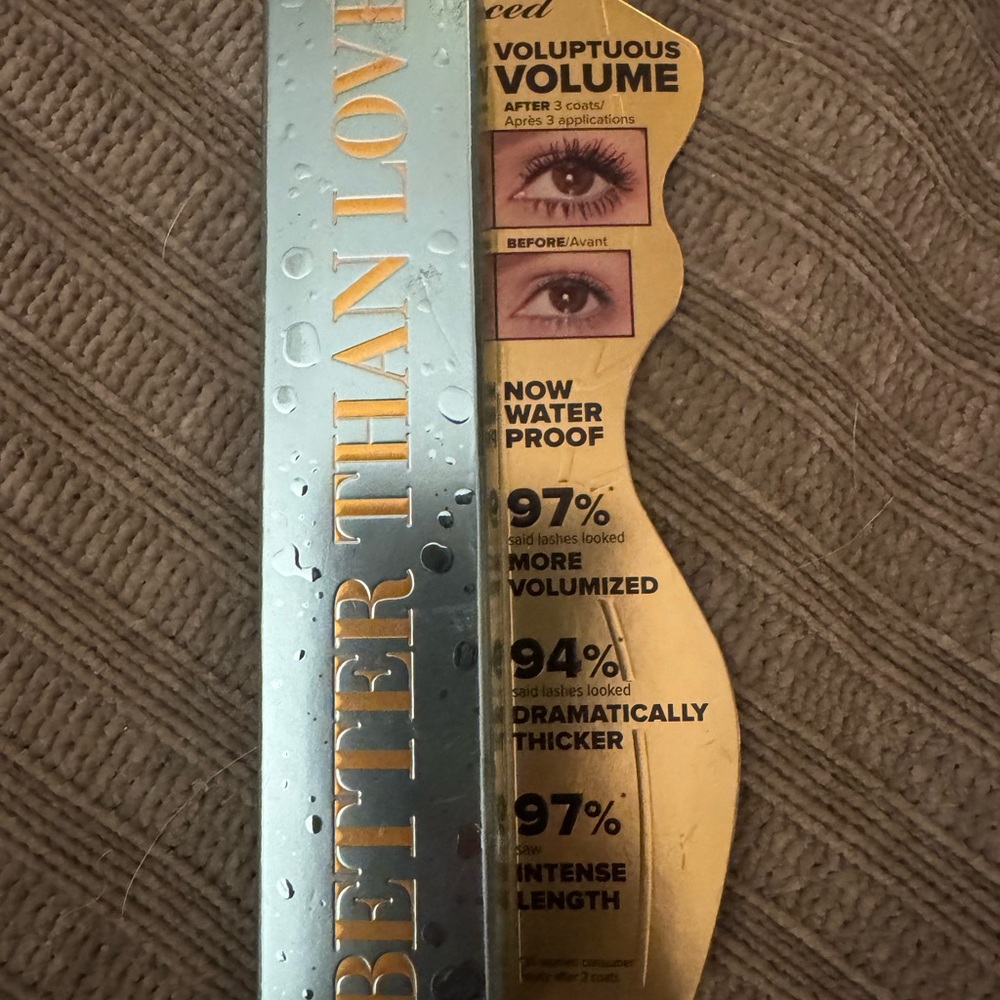 Too Faced Better Than Love Mascara - Black